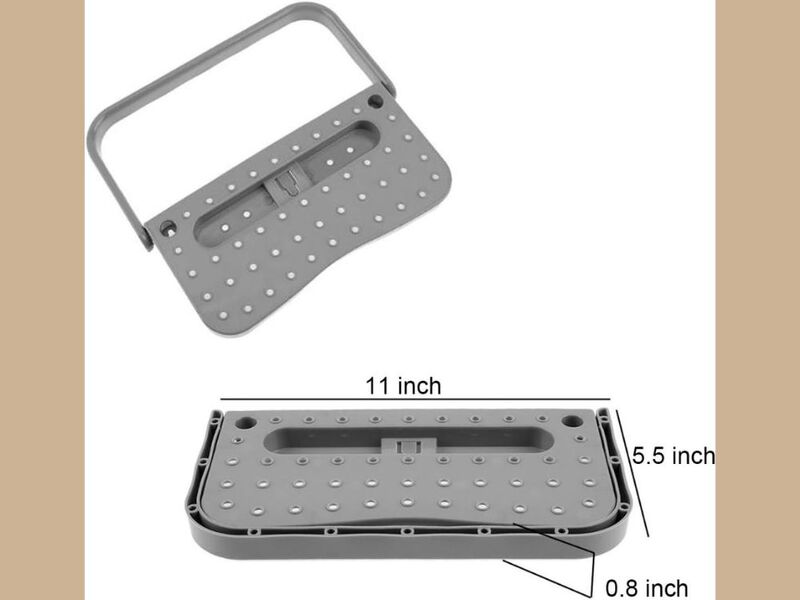 Shoe Organizer 4 Pack Hanging Plastic Rack Wall Mount Creative image number 2