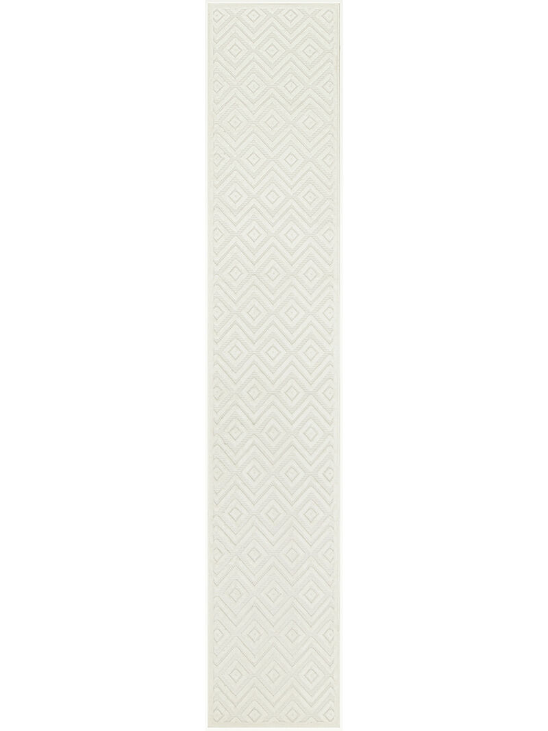 Versatile NRV01 Ivory/White 2' x 6' Rug image number 0