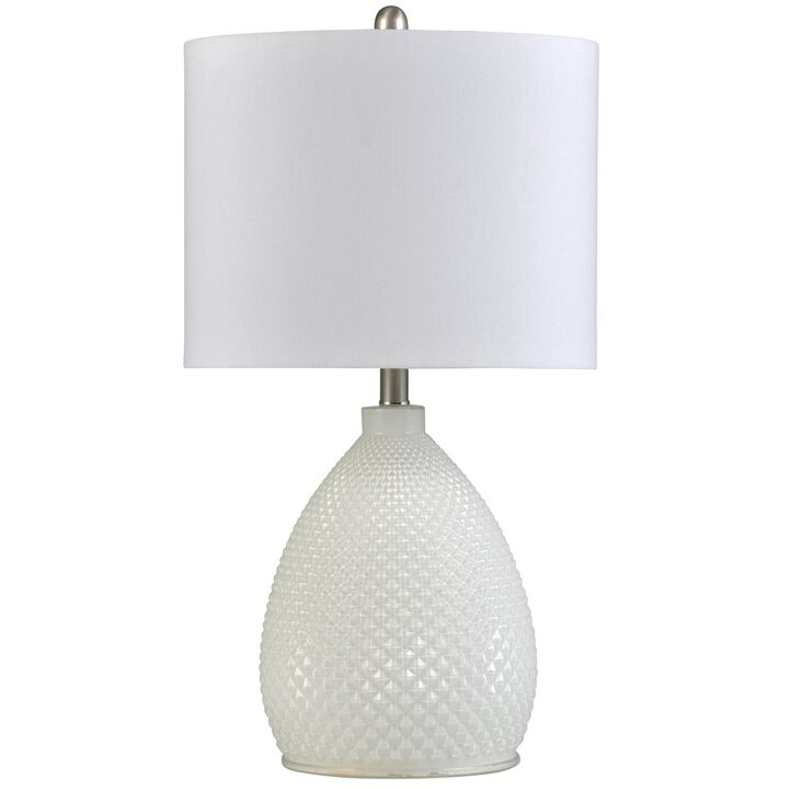 Pure White Table Lamp (Set of 2)