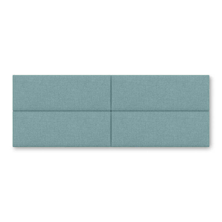 Jaxx Panelist Modern Padded Headboard – Set of 4 Wall Mounted Panels