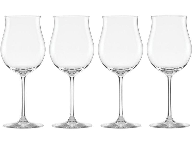 Lenox Tuscany Classics 4-Piece Rose Glass Set, Clear