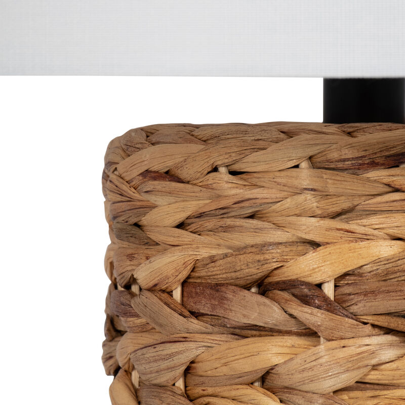 Seagrass 26" Pillar Table Lamp, Natural image number 3