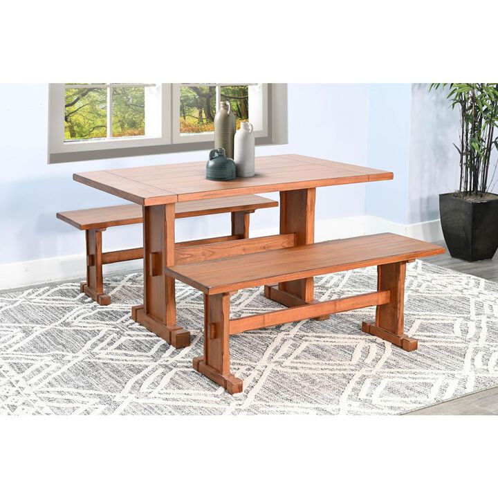Sunny Designs Rustic Wood Side Bench