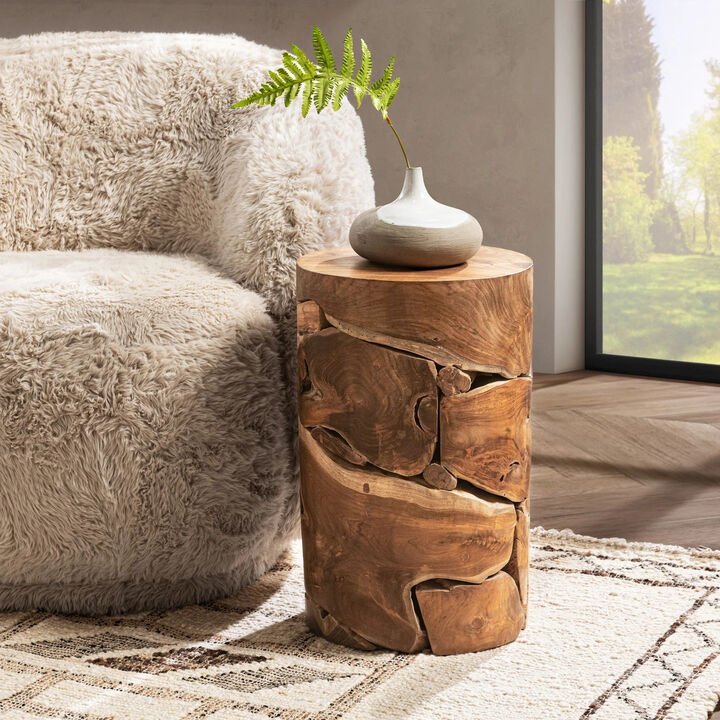 Rhea Round Accent Table