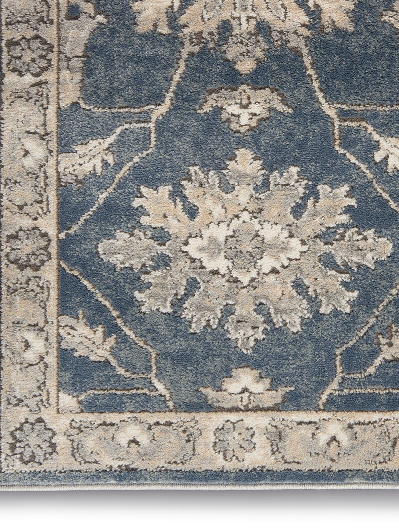 Quarry QUA06 Blue/Beige 8'10" x 11'10" Rug image number 4