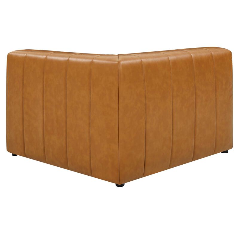 Bartlett Vegan Leather 2-Piece Loveseat Tan EEI-4513-TAN image number 4