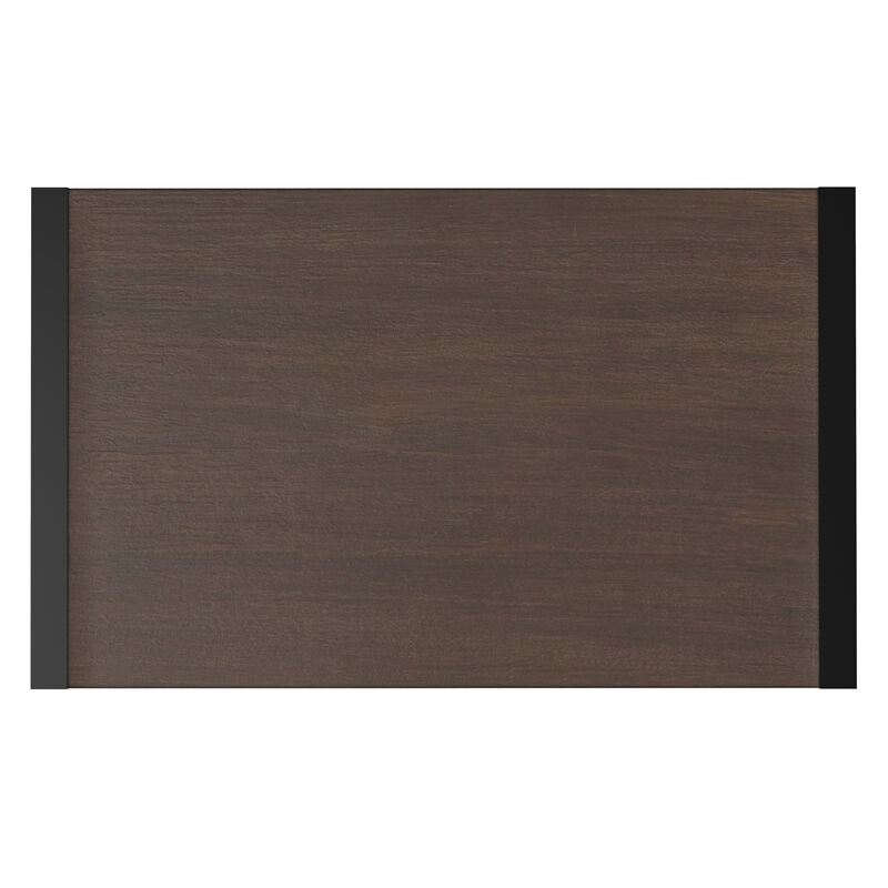 McKenzie 66 inch x 40 inch Rectangle Modern Industrial Dining Table in Smoky Grey image number 4