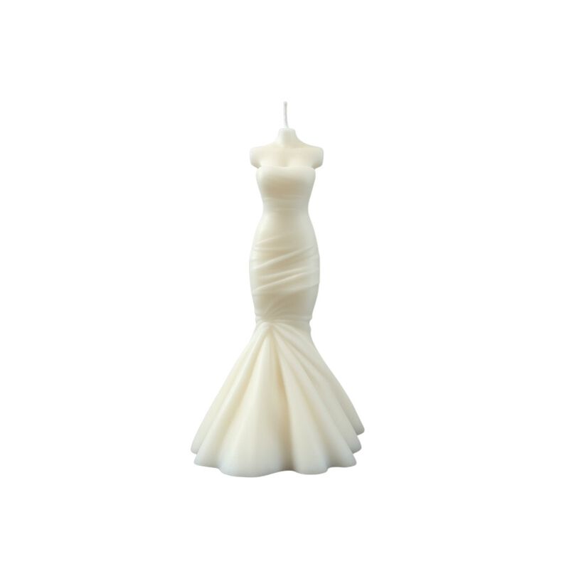 HomeRoots 4" Scented Dimensional Form Candle image number 0