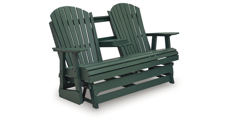 Hyland Wave Outdoor Loveseat Glider image number 3