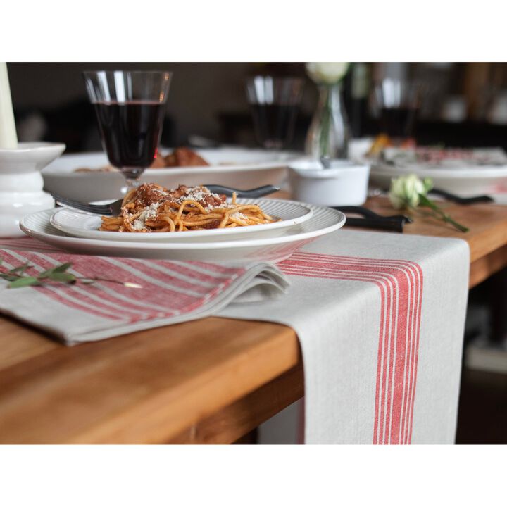 Linen Table Runner - Farmhouse