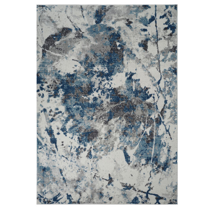 HomeRoots Medallion Area Rug