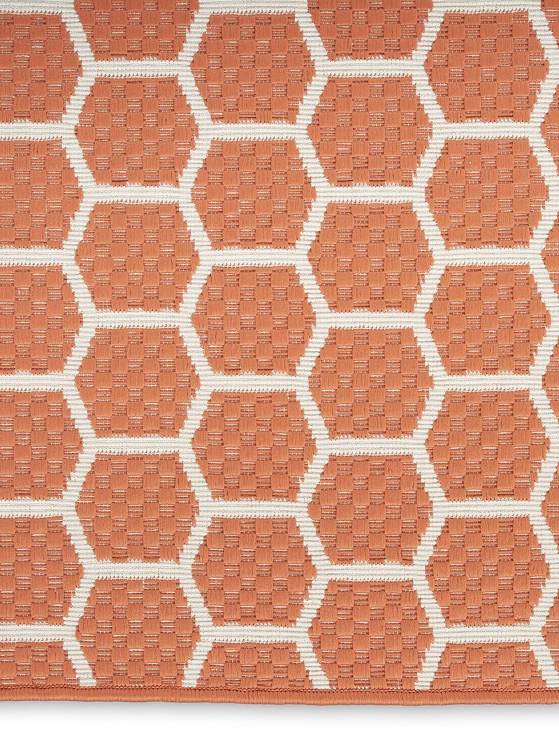 Twist Reversible TWS01 Coral 2'2" x 12' Rug