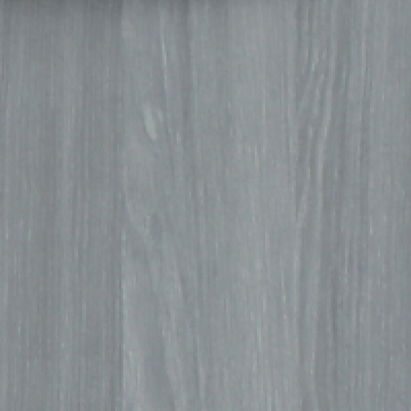 Modern L-Shaped Desk with Hutch, Grey