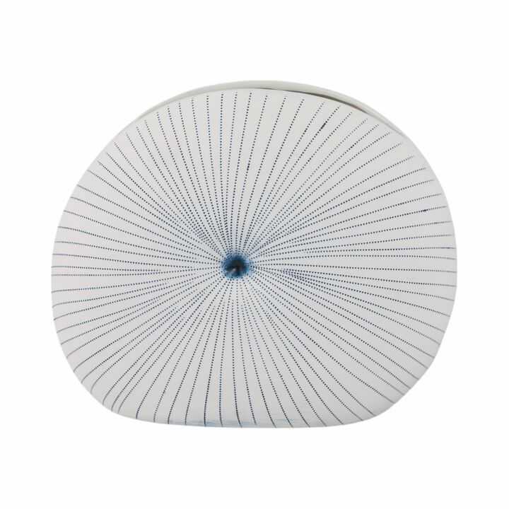 14x12" Round Dotted Shell Vase