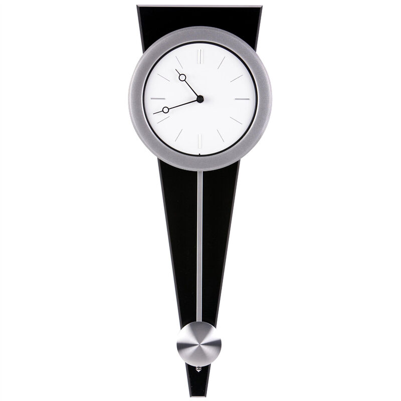 Contemporary Wall Clock – Elegant Functional Pendulum Timepiece for Living Room