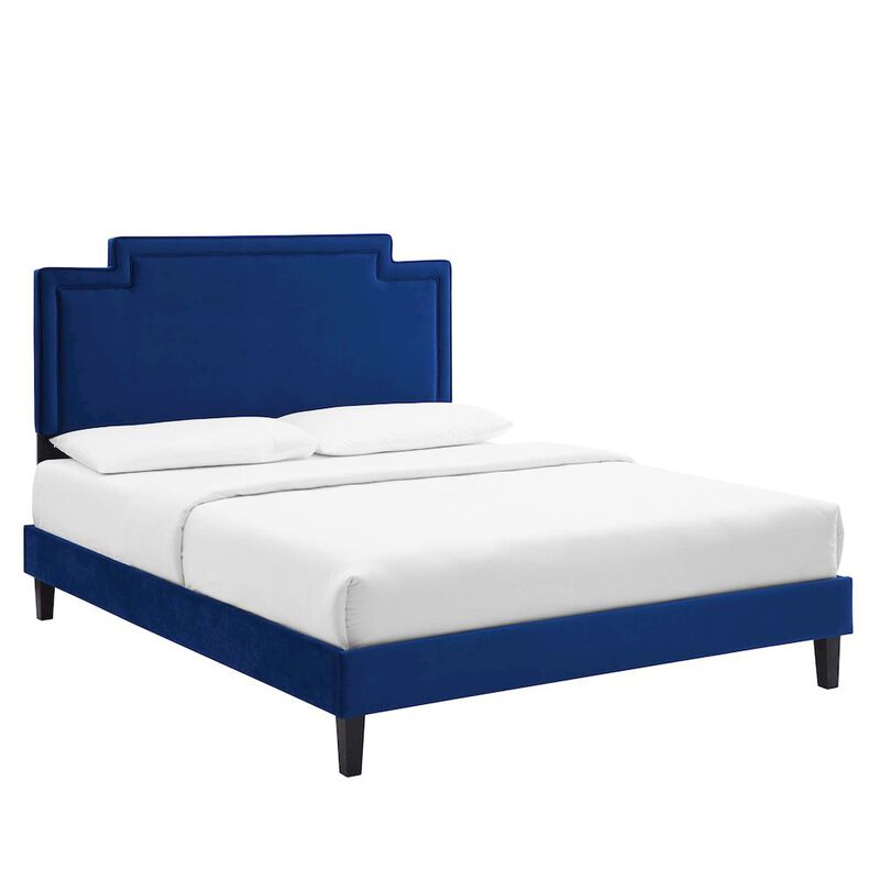 Liva Performance Velvet King Bed image number 0