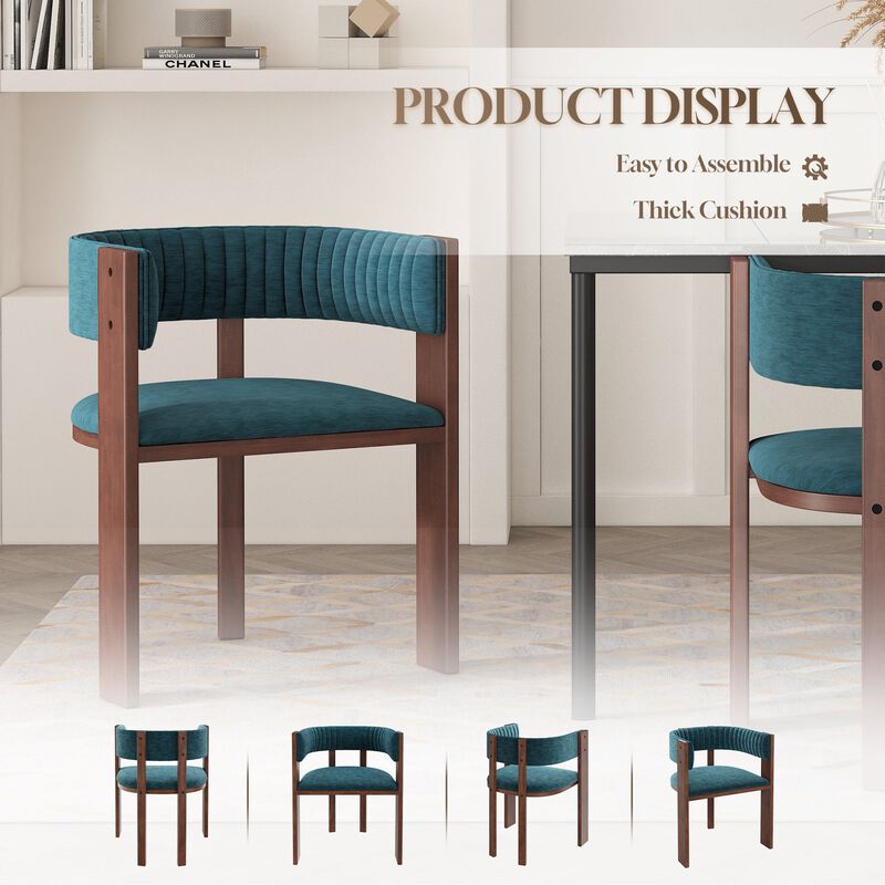 Wooden dining chairs set of 2 Dining room chair for kitchen, home, living room, dining room