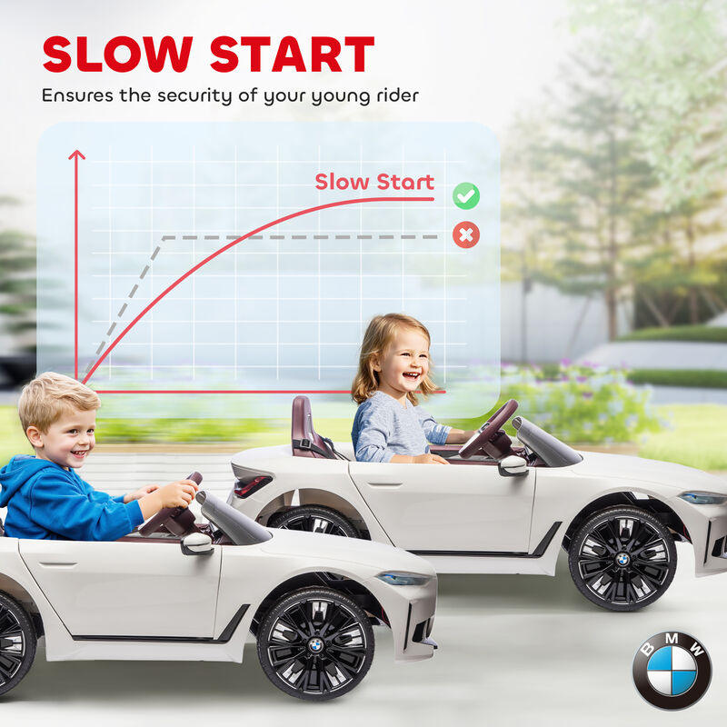 BreeBe 12V Electric Car for Kids with 2.4G Remote Control, Suspension image number 5