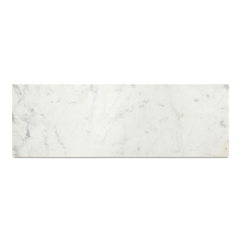 Moe’s Parson Console Table White Marble