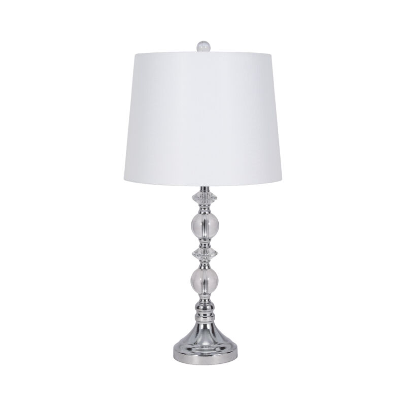 S/2 Crystal 26" Table Lamp image number 5