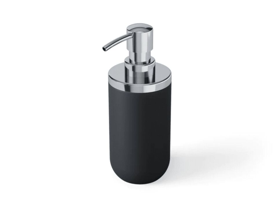 Umbra Junip Modern Resin Soap Pump, Chrome/Black