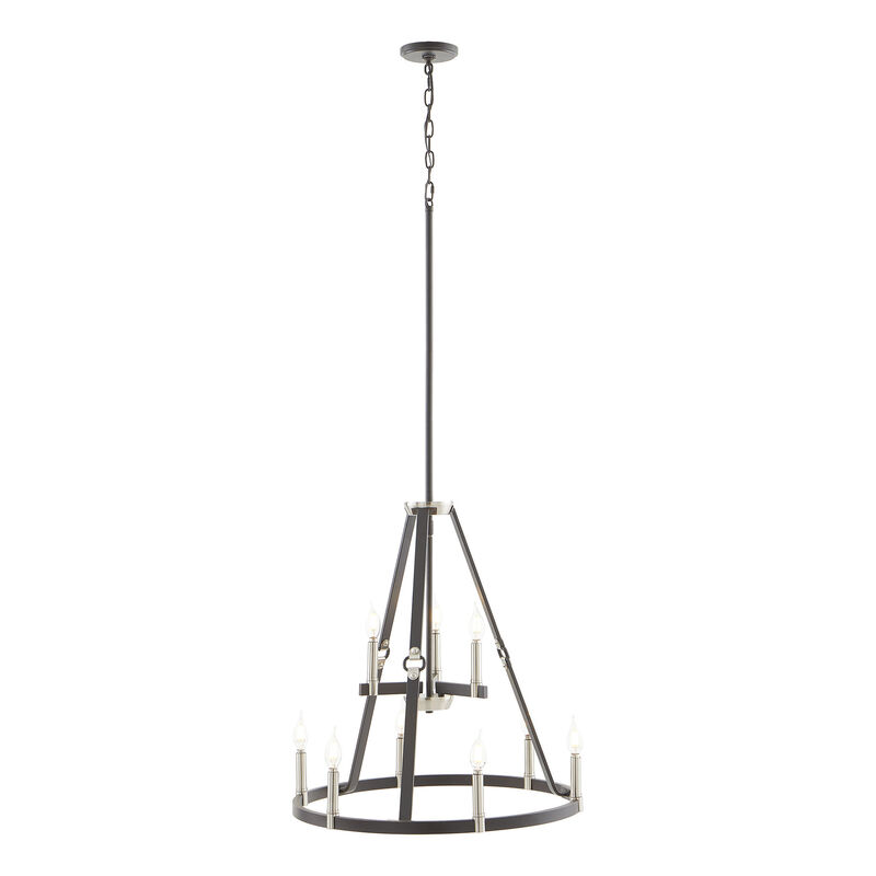 Armstrong Grove 25" Wide 9-Light Chandelier
