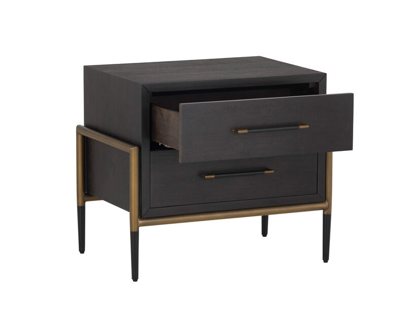 Weldrick Espresso Nightstand