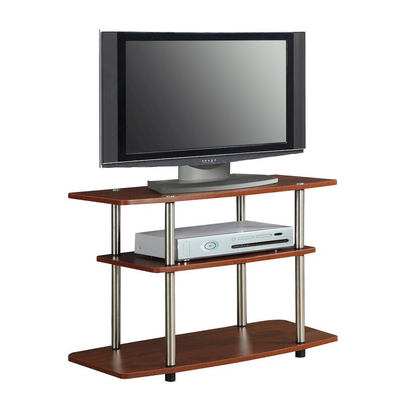 Convience Concept, Inc. Designs2Go No Tools 3 Tier TV Stand for TVs up to 37 Inches