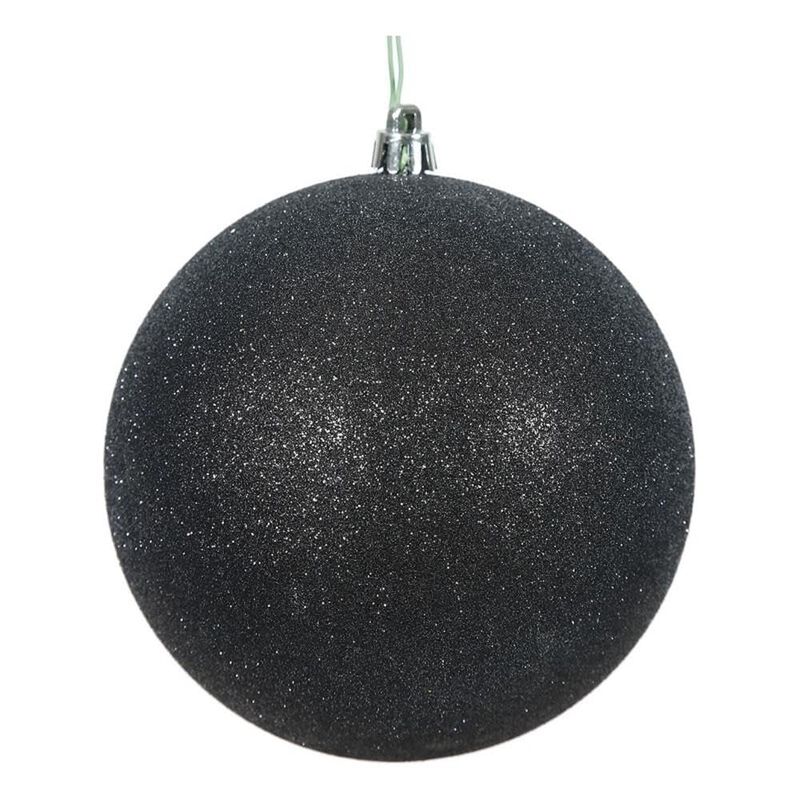 Vickerman Black Glitter Ball Drilled Cap - image number 0