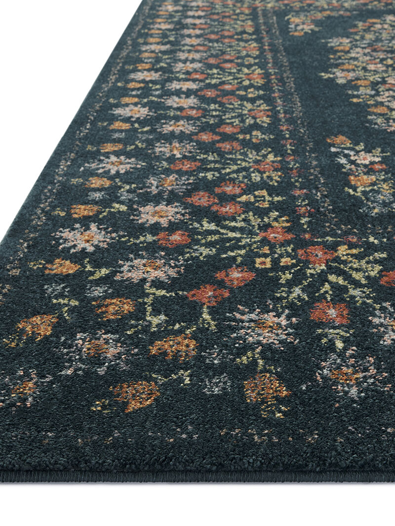 Laurel LAU-02 Navy 9''2" x 12''2" Rug by Rifle Paper Co.