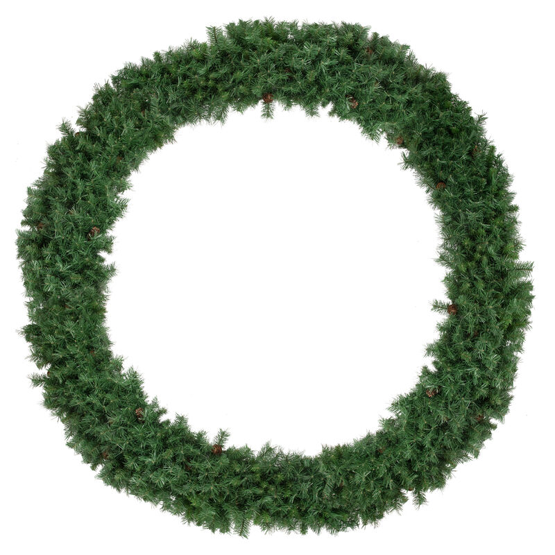 Black River Pine Commercial Artificial Christmas Wreath  6-Foot  Unlit image number 1