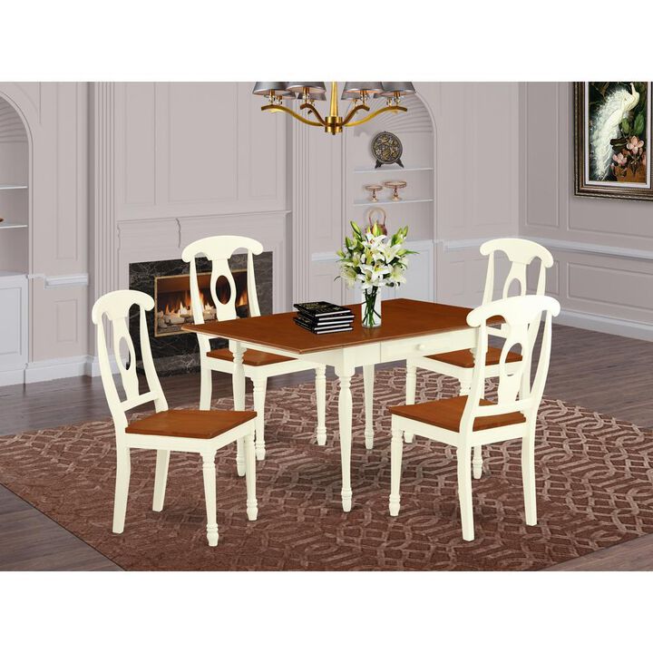 Dining Room Set Buttermilk & Cherry