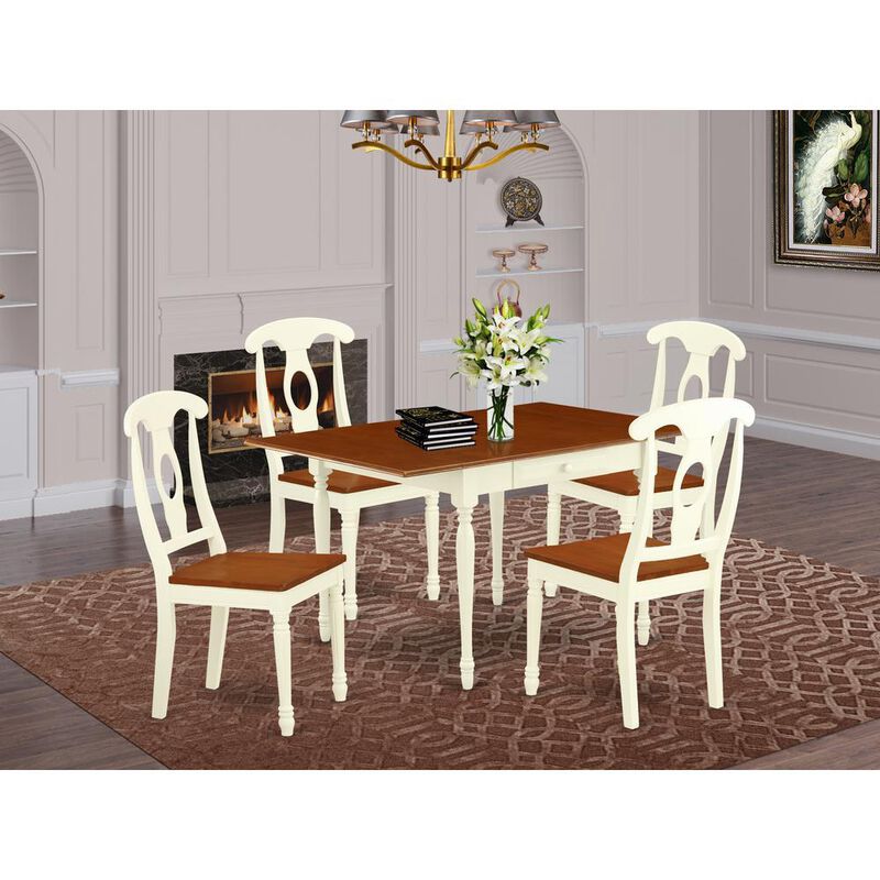 Dining Room Set Buttermilk & Cherry