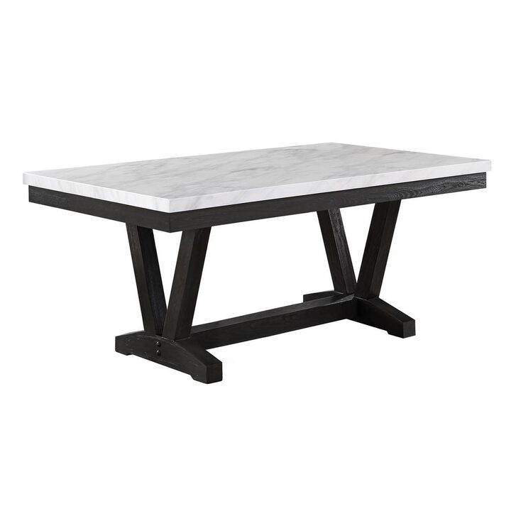 Best Quality Furniture Faux Marble Dining Table