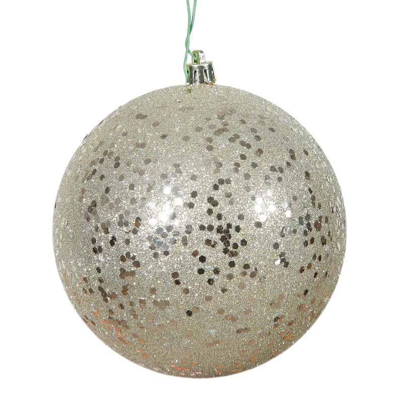 Vickerman Champagne Sequin Ball Drilled Cap - image number 0