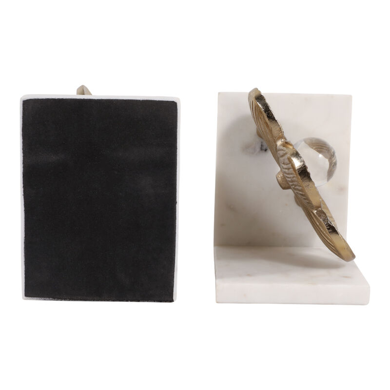 S/2 11" Flower Bookends image number 5