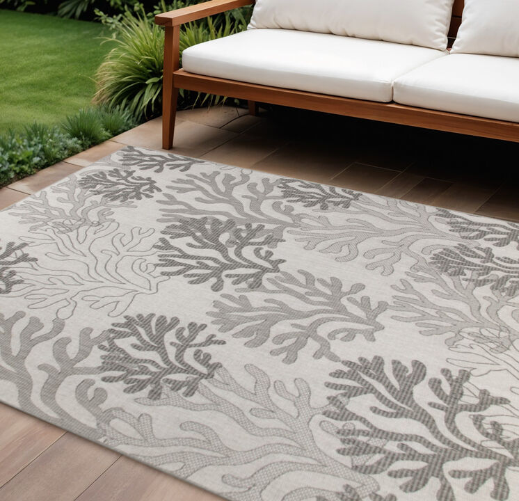 HomeRoots Nautical Indoor Outdoor Area Rug