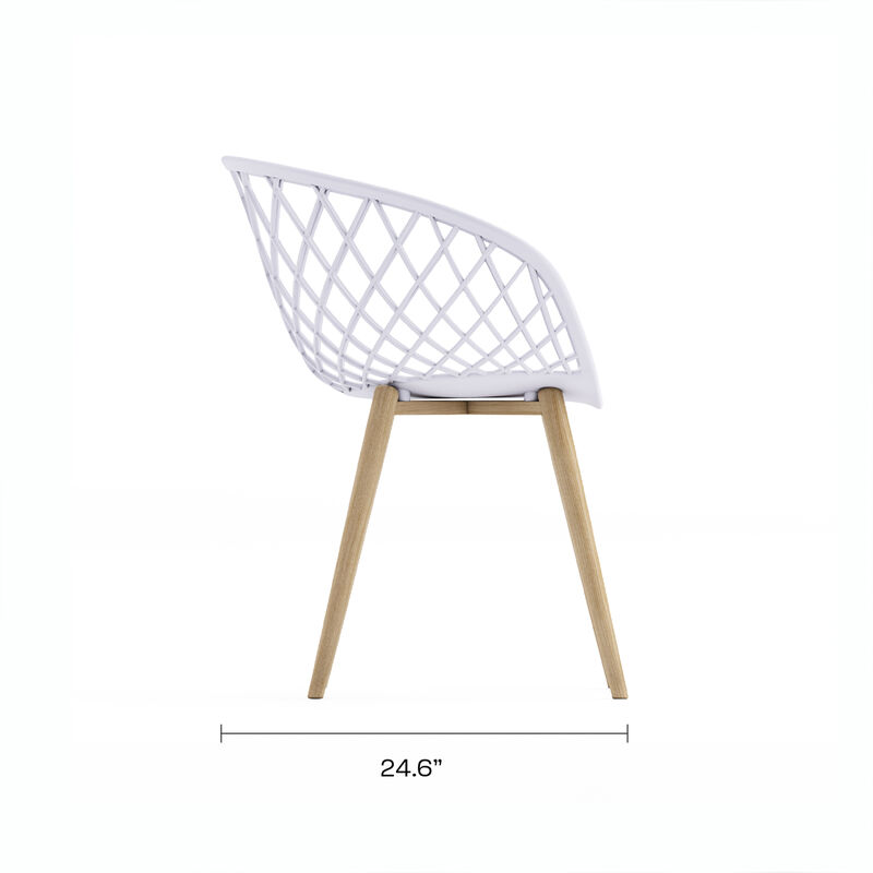 KURV&reg; OUTDOOR & INDOOR ARM CHAIR (Set of 2) image number 6