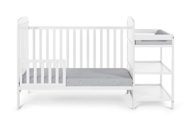 Suite Bebe Ramsey 3-in-1 Crib and Changer Combo White