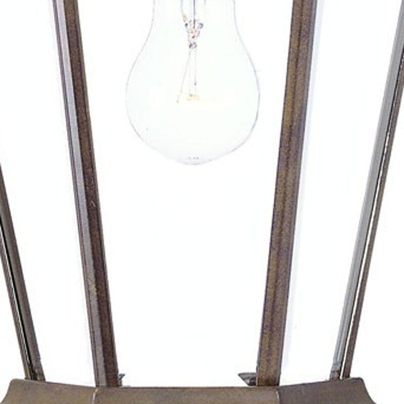 Homezia XL Swing Arm Hanging Lantern Wall Light