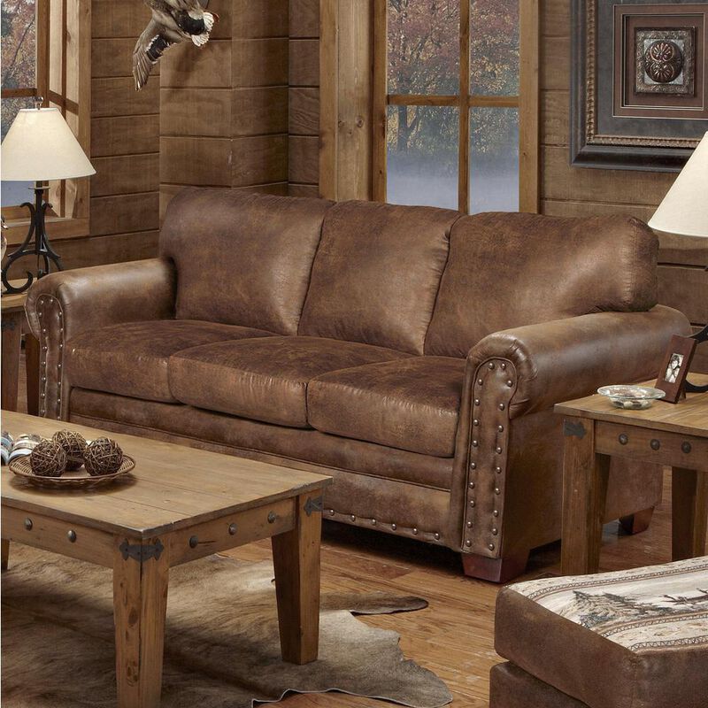 American Furniture Classics Buckskin Sleeper Sofa image number 1