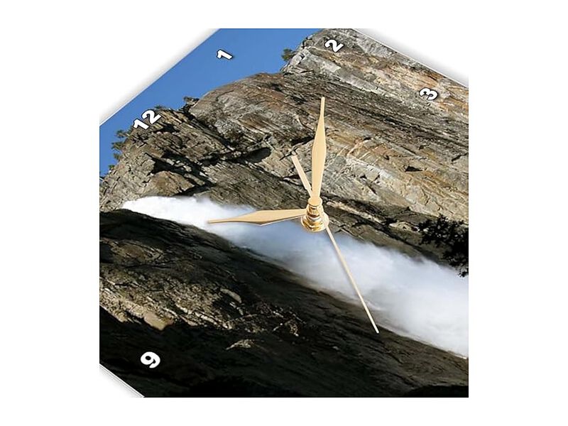 Upper Yosemite Falls Wall Clock 10 Inch Home Decor image number 3