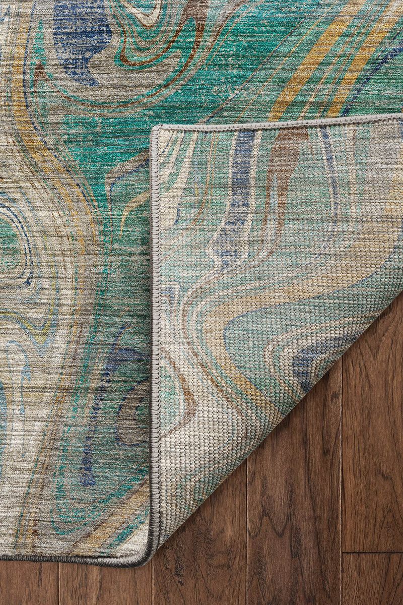 Nexus NX6 Teal 9' x 12' Rug image number 8