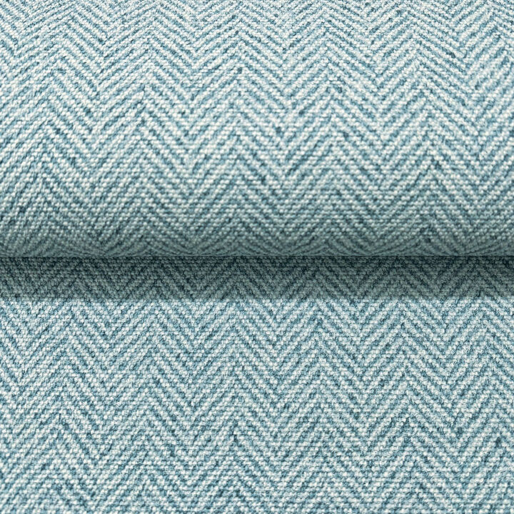 Tailored Chevron Sky Blue Wallpaper