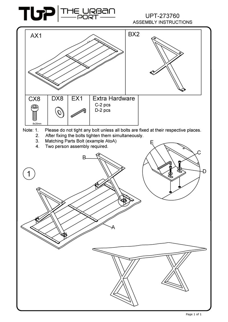 67 Inch Rectangular Dining Table with Crossed Black Metal Legs and Natural Brown Faux Live Edge Acacia Wood Top