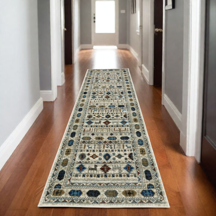 HomeRoots Tribal Area Rug