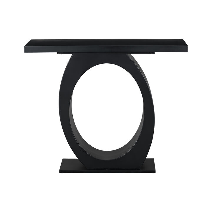 Merax Modern Side Table with Egg-Shaped Base