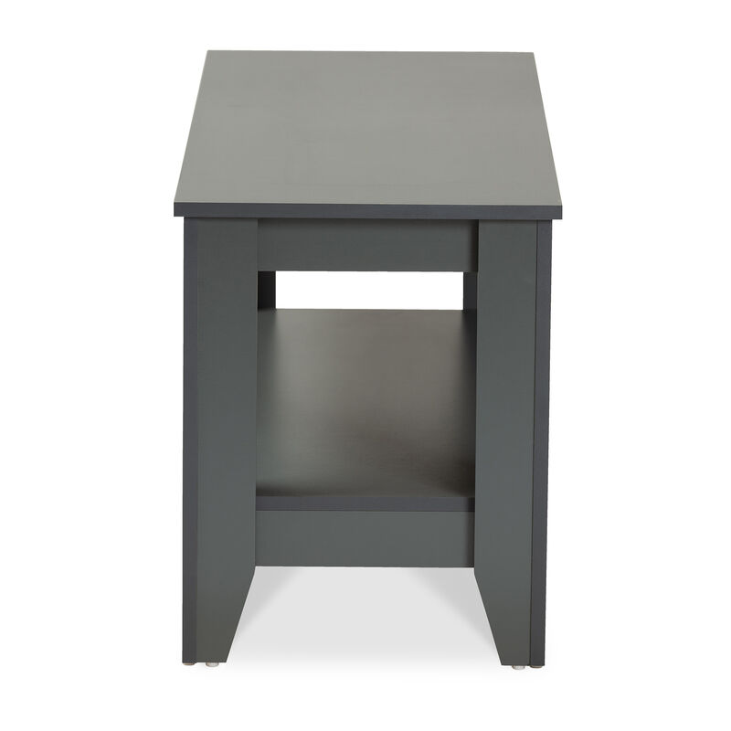 Baxton Studio Elada Modern And Contemporary Gray Finished Wood Coffee Table
