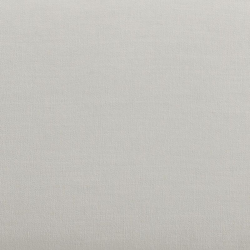 Travie Sand Upcycled Linen Ottoman