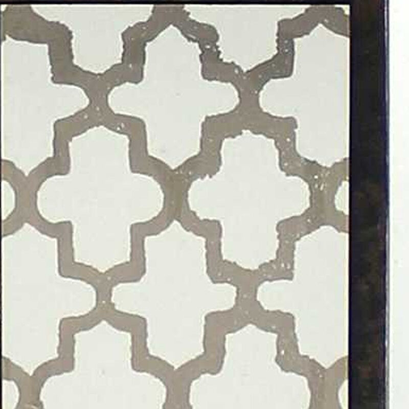 Hivvago 30" Distressed Bronze Metal Bedside Lamp With Beige Shade